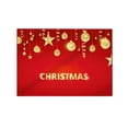 thumbnail image 1 of Virelaxpo Christmas Welcome Doormat with Red Crystal Velvet, Absorbent Non-Slip Entryway Rug for Holiday Decoration, Indoor Outdoor Use, Merry Christmas Print, 1 of 6