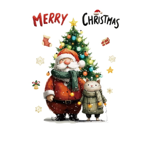 Virelaxpo Christmas Window Stickers with Easy Peel and Stick Application, Reusable Decals for Home and Store Windows, Festive Holiday Decorations