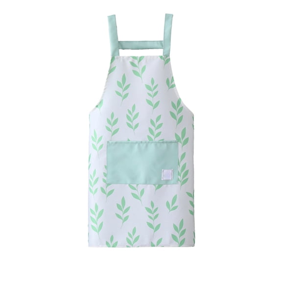 Virelaxpo Cloth Apron with Multiple Pockets, Oil Resistant for Home Kitchen, Cooking and Baking Protection, Adjustable Design for Versatile Use