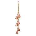 thumbnail image 1 of Virelaxpo Cone Shaped Christmas Bell Pendant, Vintage Metal Bells with Rope for Wall Hanging, Festive Holiday Decor, 1 of 5