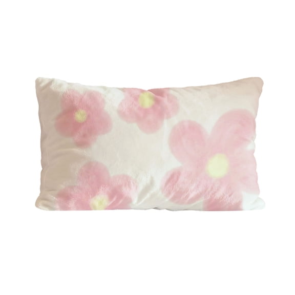 Virelaxpo Cozy Fleece Pillow Cover for Winter Bedding - Soft and Warm Accessory for Bedroom,Living Room,and Campus Use