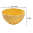 thumbnail image 1 of Virelaxpo Cute Solid Color Bowl, Microwave and Dishwasher Safe Large Cereal Bowl for Salads Noodles and Snacks, Stackable and Lightweight Design, 1 of 5