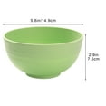 thumbnail image 1 of Virelaxpo Cute Solid Color Bowl, Microwave and Dishwasher Safe Large Cereal Bowl for Salads Noodles and Snacks, Stackable and Lightweight Design, 1 of 5