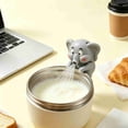 thumbnail image 1 of Virelaxpo Dinosaur Shape Blowing Fan Cup Cooler Hot Drink Chiller for Kitchen Office, 1 of 5