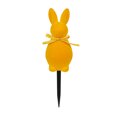thumbnail image 1 of Virelaxpo Easter Bunny Garden Stakes Flocked Decor Spring Yard Outdoor Decoration for Easter Parties, Colorful Material, 24x7x6.5cm, 1 of 6