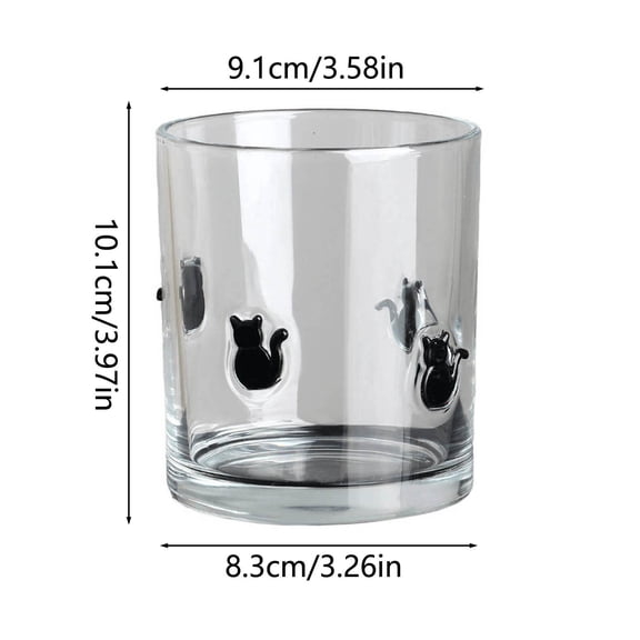 Virelaxpo Embossed Glass Goblets Halloween Drinkware Themed Cup Set Party Dinner Table Decor Ghost Pumpkin Design Clear Glass 4 Inch