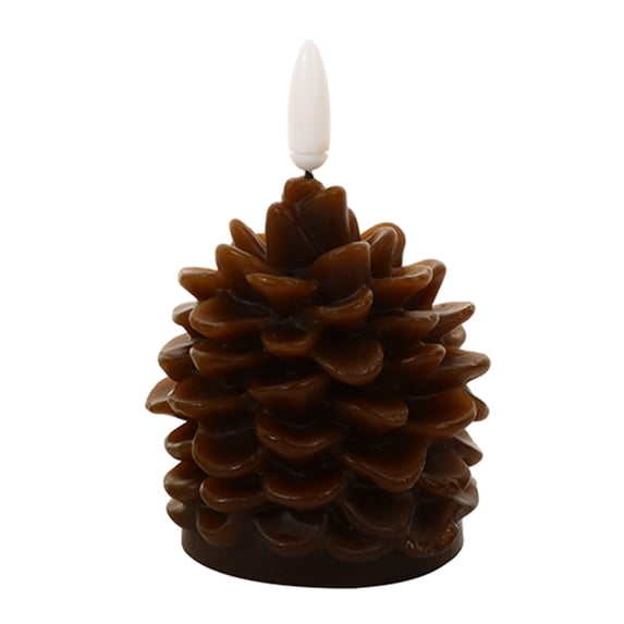 Virelaxpo Flameless LED Flickering Candle Light Battery Powered Tabletop Christmas Decoration for Holiday Party Bedroom Fireplace Mantel Decor
