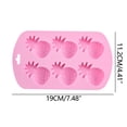 thumbnail image 1 of Virelaxpo Fruit Shaped Silicone Mold for Baking and Freezing,Multi-Use Kitchen Tool with Non-Stick Design,Ideal for Ice Cubes and Crafts, 1 of 5