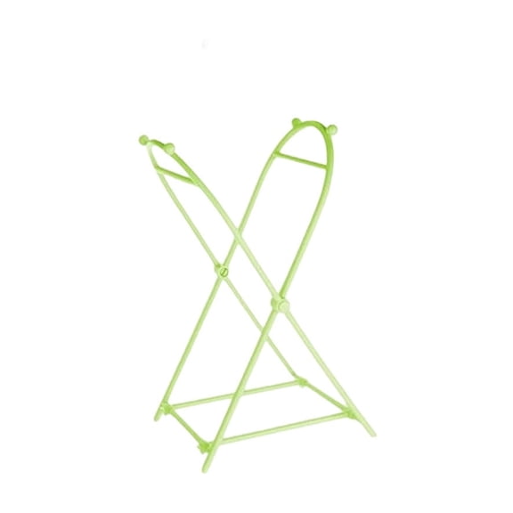 Virelaxpo Garbage Bag Holder Foldable Portable Trash Stand for Kitchen Home, 13.77x7.87x7.87in
