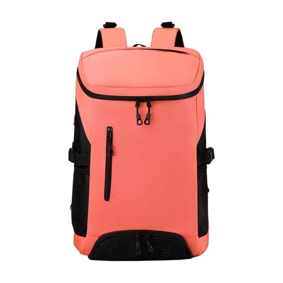 Virelaxpo Gym Backpack with Shoe Compartment Large Capacity Oxford Fabric for Fitness Travel Commuting Use