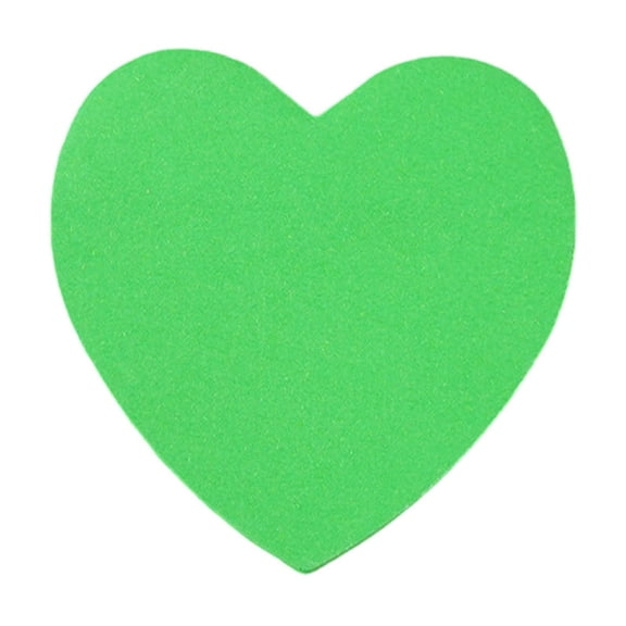 Virelaxpo Heart Shape Adhesive Note Pads, Cute Message Stickers Reminder Labels for Office Takeaway Shop