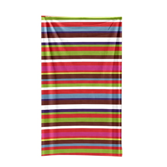 Virelaxpo Home Fashions Colorful Summer Fun Towel For Travel Pool Towel Beach, Compact Portable Beach Blanket Towel
