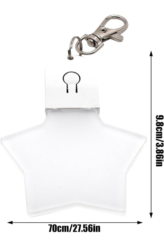 LED Keychain Light with Touch Sensor, 7-Color Purse Light for Wallet and Bag, Rechargeable Mini Lighting for Outdoor and Daily Use and Convenience