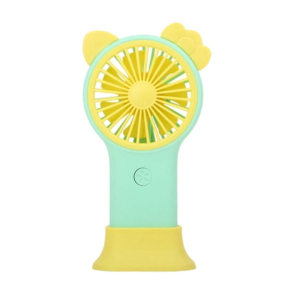 Virelaxpo Mini Cat Shaped USB Rechargeable Fan, Pocket Sized Handheld Cooling Fan for Travel Commuting, Portable Accessory
