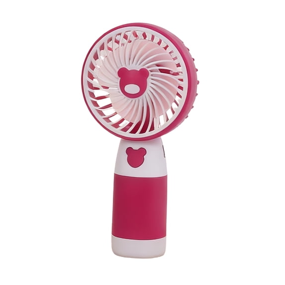 Virelaxpo Mini USB Rechargeable Handheld Fan Portable Compact 3 Speed Settings Quiet for Outdoor Travel Office Desk Cooling