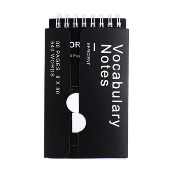 Virelaxpo Mini Wordbook Pocket Notepad Recitation Notebook For Daily Study Travel Use 5.3x2.9 Inches
