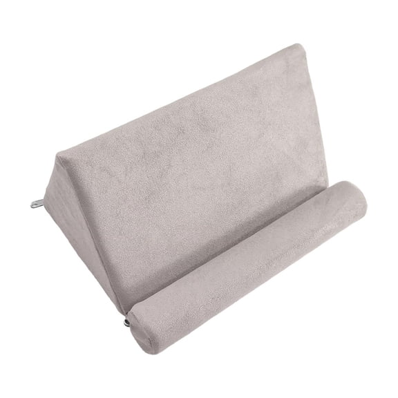 Virelaxpo Multi-Angle Foldable Reading Pillow with Tablet Stand, Portable Support for Reading, Napping on Bed, Sofa, and During Travel