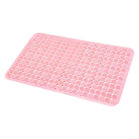 Virelaxpo Non-Slip Bath Mat with Massage Bumps, Quick-Dry Shower Floor Pad for Foot Relaxation and Bathroom Safety, Anti-Fatigue Design for Tub and Shower Comfort in Home Use