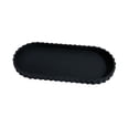 thumbnail image 1 of Virelaxpo Oval Silicone Tray for Bathroom and Kitchen Countertop, 12 x 5.3 Inch Vanity Organizer for Cosmetics, Perfume Bottles and Jewelry, Non-Slip Base, 1 of 6