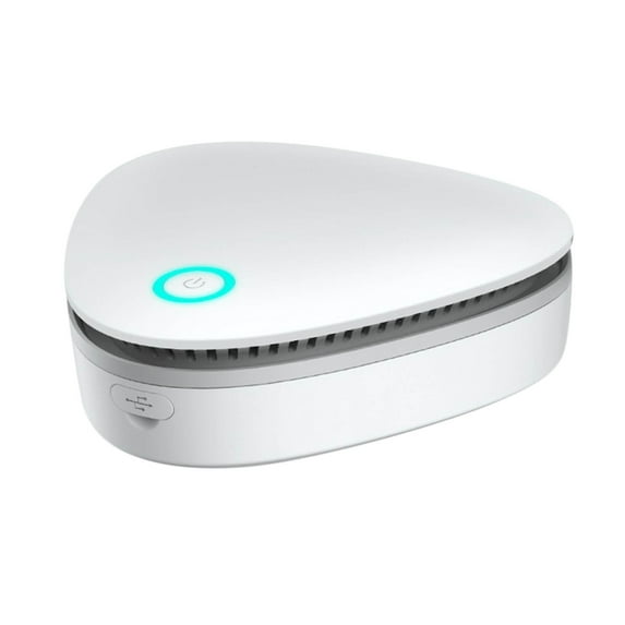 Virelaxpo Portable Air Purifier and Odor Eliminator for Home Car and Wardrobe - USB Rechargeable Deodorizer for Pet Areas and Refrigerators