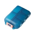 thumbnail image 1 of Virelaxpo Portable Weekly Pill Organizer Box, 10 Compartment Mini Storage Container for Medication, Travel and Home Use, 1 of 9