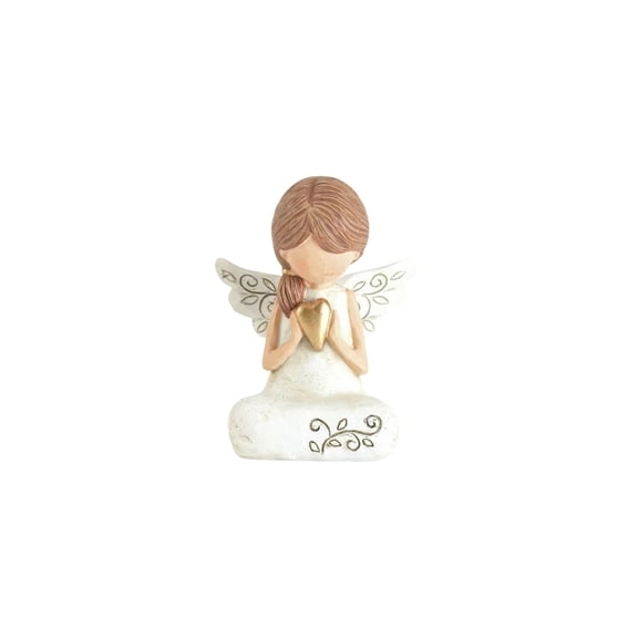 Virelaxpo Resin Praying Angel Figurines Christian Grief Gifts for Women, Memorial Gifts for Healing, Sympathy Gifts for Loss of Loved One