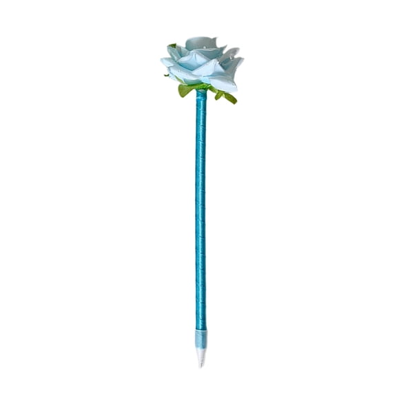 Virelaxpo Rose Flower Ballpoint Pen, Creative Novelty Pen for Writing Notes, Birthday Party Favors, Valentine's Day Gifts, Home Office Desk Decor, Smooth Ink, 8.43 Inches