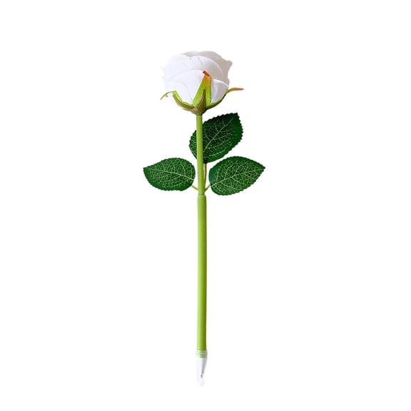Virelaxpo Rose Flower Design Ballpoint Pen Novelty Pen for Writing Desk Decoration and Gift Giving Occasions