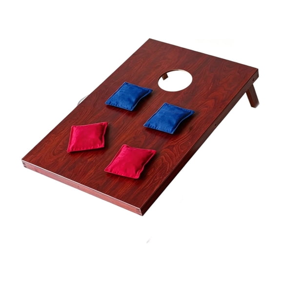 Virelaxpo Sand Bag Throwing Board Game Interactive Outdoor Portable Competitive Activity Easy Setup Carry Bag for Adults Backyard Party Camping Family Fun