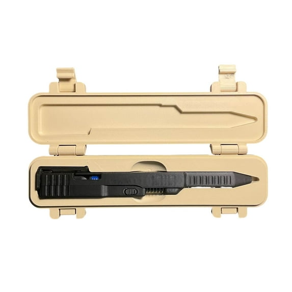 Virelaxpo Slide Action Ballpoint Pen with Beautiful Mechanism 3ml Ink Refill Fun Writing Tool for Office Gifts and Collectors Durable Design 15cm Length