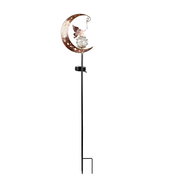 Virelaxpo Solar Outdoor Garden Light with Hollow Flower Design for Courtyard Patio Pathway and Yard Illumination Automatic Night Time Lighting
