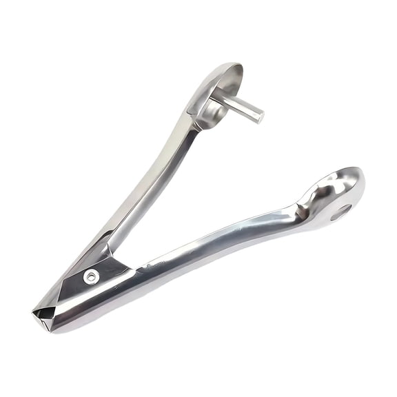 Virelaxpo Stainless Steel Cherry Pitter Tool with Soft Grip Handle Manual Fruit Pit Remover for Baking Jam Making and Kitchen Prep