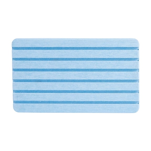 Virelaxpo Striped Diatomaceous Earth Coaster for Dining Table Kitchen Counter Heat Insulation Absorbent Cup Mat for Coffee Tea Hot Drinks