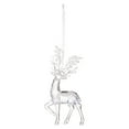 thumbnail image 1 of Virelaxpo Transparent Acrylic Reindeer Christmas Ornament,Crystal-like Hanging Pendant for Small Tree Decoration and Festive Home Decor, 1 of 6