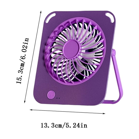 Virelaxpo USB Charging Desktop Fan, High Wind Power Quiet Operation, for Office Dormitory, Compact Cooling Solution