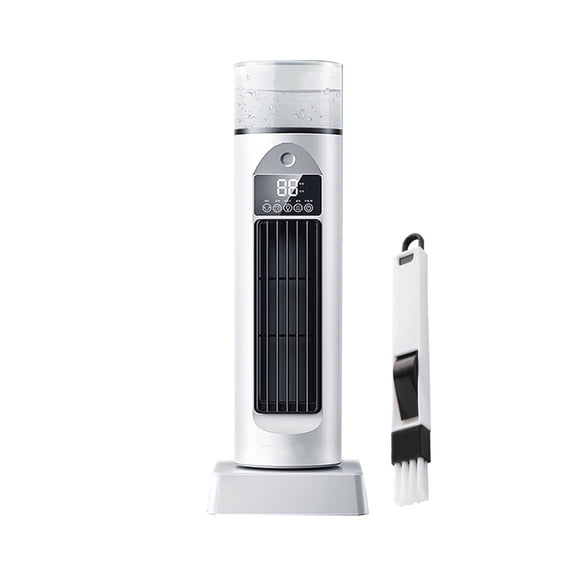 Virelaxpo USB Desktop Tower Fan with Humidifier and Air Purifier, Portable Cooling Fan for Home Office Bedroom and Personal Use