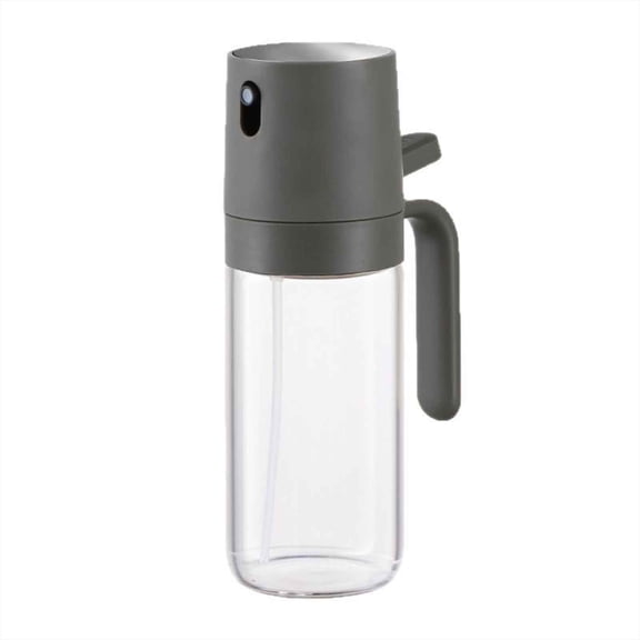 Virelaxpo Versatile Oil Spray Bottle for Kitchen Cooking, Fine Mist Atomizer with Ergonomic Handle for Air Frying and Baking, 250ml Capacity for Precision Oil Control