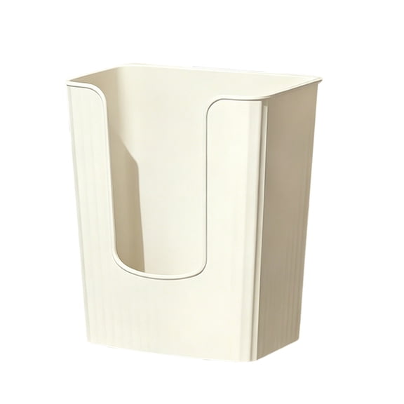 Virelaxpo Wall Mounted Tissue Box Holder Bathroom Kitchen Adhesive Tissue Paper Dispenser No Drill Installation Clear