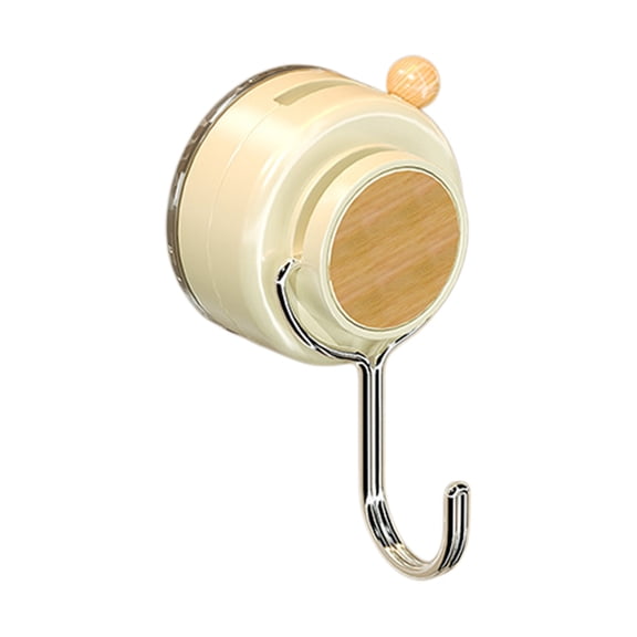 Virelaxpo Waterproof & Reusable Vacuum Hooks for Bathroom & Kitchen – Adjustable, No Tools Required, Suction Cup Hooks
