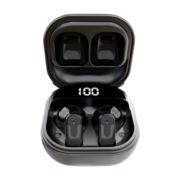 Virelaxpo Wireless Translation Earbuds Supporting 144 Languages Two-Way Real-Time Translation Bluetooth Headset for International Travel and Conferences