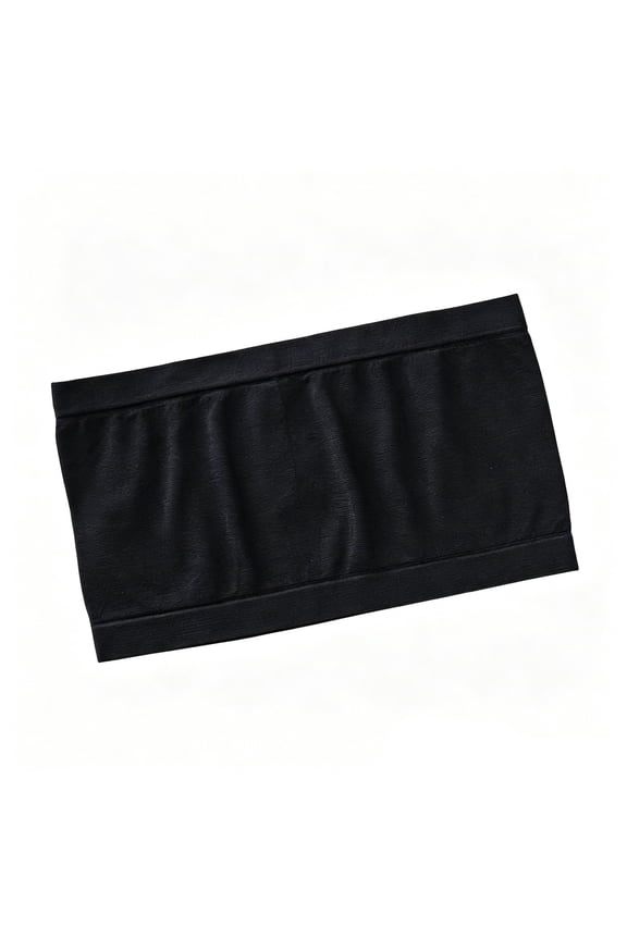Women's Seamless Bandeau Top, Breathable Wrap Crop Top for Summer, Invisible Undergarment for Off-Shoulder Dresses, Casual Wear and Layering