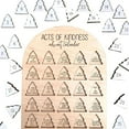 thumbnail image 1 of Virelaxpo Wooden Acts of Kindness Advent Calendar for Christmas 2024, Desktop Decoration with Daily Good Deeds, Festive Family Gift for Holiday Season, Inspirational Holiday Decor, 1 of 6