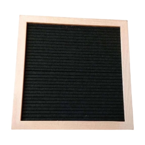 Virelaxpo Wooden Frame Felt Message Board with Alphabet Letter Set - Customizable Board for Displaying Messages in Home Offices, Living Spaces, Parties, and for Organizational or Decorative Purposes