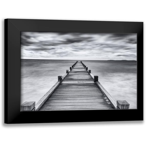 Viretti, Jean-Louis 18x13 Black Modern Framed Museum Art Print Titled - Embarquement