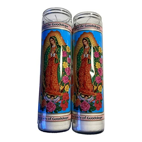 Virgen De Guadalupe Candle