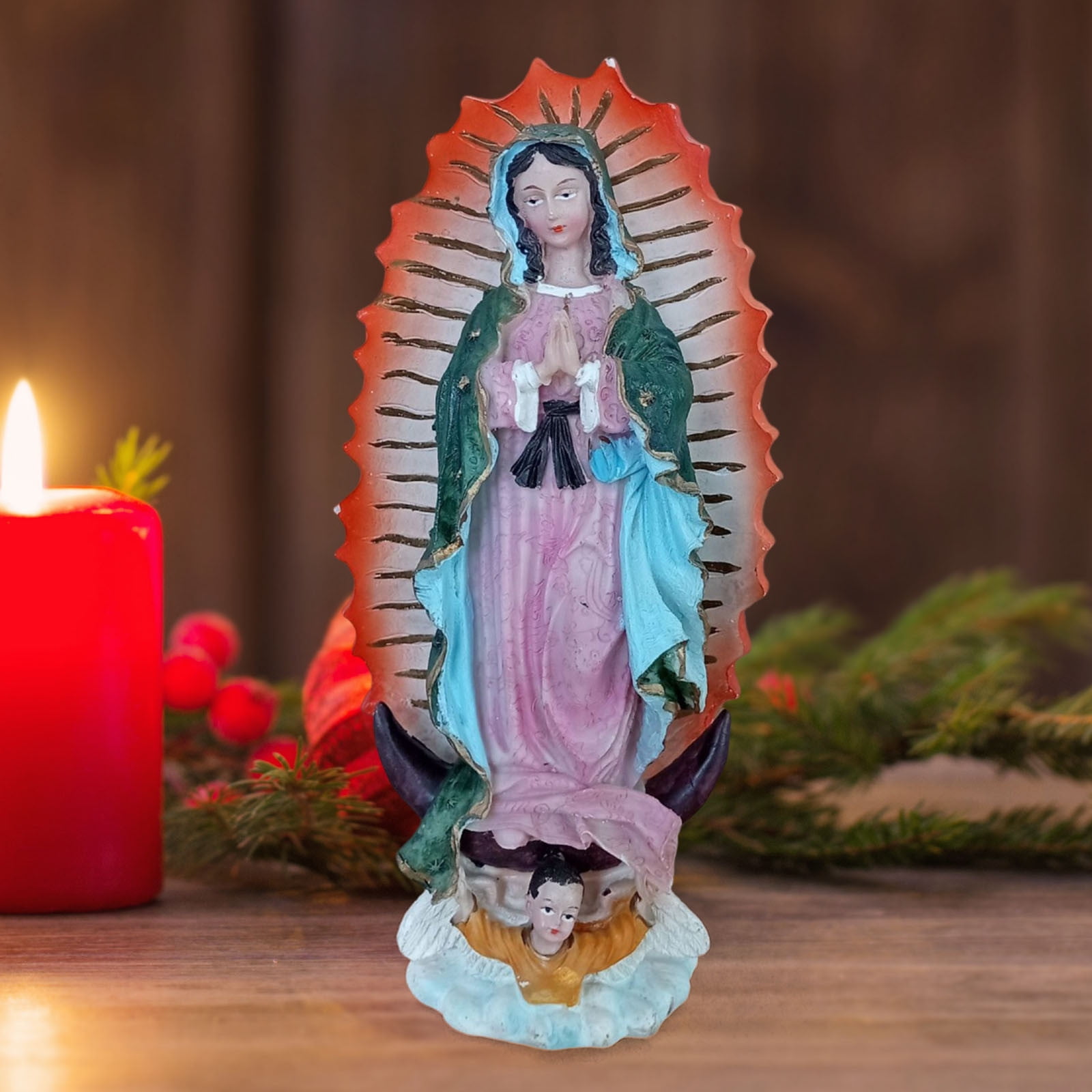 Virgen de Guadalupe Statues, Our Lady of Guadalupe The Blessed Virgin