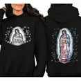 thumbnail image 1 of Virgencita Unisex Double Sided Hoodie – Our Lady of Guadalupe Graphic Pullover, Religious Catholic Faith Hoodie for Men and Women, Casual Spiritual Streetwear Top, Perfect Gift for Believers, 1 of 7