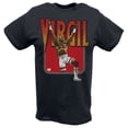 thumbnail image 1 of Virgil Pose WWE Black T-shirt, 1 of 4