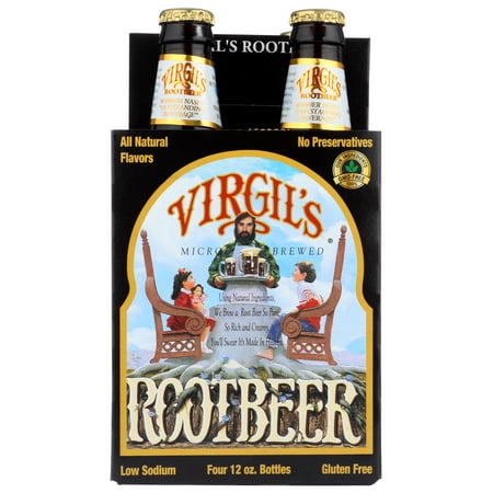 Virgil'S Root Beer, 4 / 12 Fl Oz