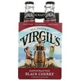 thumbnail image 1 of Virgil's Black Cherry & Cream Soda Pop, 12 Fl Oz 4 Pack Glass Bottles, 1 of 3